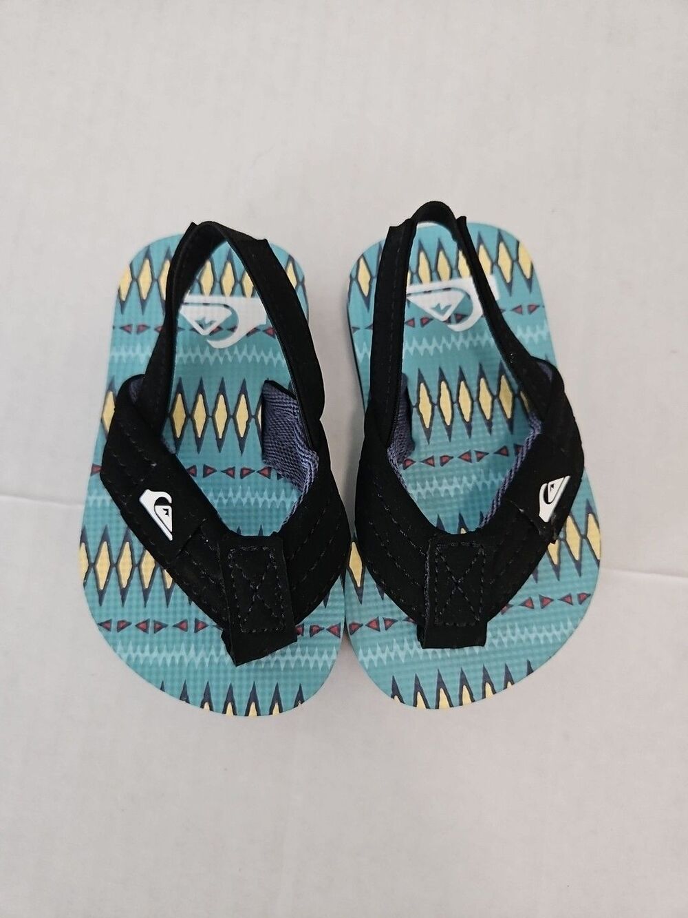 Quicksilver Unisex Child Molokai Layback Sandal Toddler Sz 4 Beach Pool Summer